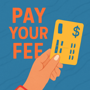 Pay your fee